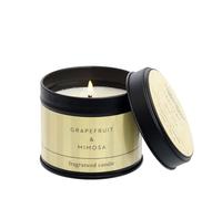Stoneglow - Modern Classics Collection - Grapefruit & Mimosa - Candle Tin (Yellow)