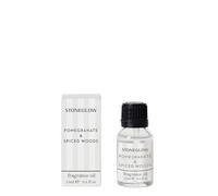 Stoneglow Modern Classics Collection - Pomegranate & Spcied Woods 15ml Scented Fragrance Oil - (White)