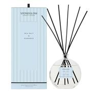 Stoneglow Modern Classics Collection - Sea Salt & Oakmoss 460ml Scented Reed Diffuser - (Blue)