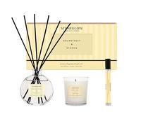 Stoneglow Modern Classics - Sea Salt & Oakmoss - Gift Set - 75g Votive, 120ml Diffuser, 15ml Home Mist