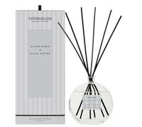 Stoneglow Modern Classics Collection - Silver Birch & Black Pepper 460ml Scented Reed Diffuser - (Grey)