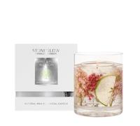 Stoneglow Nature's Gift Apple & Pear Blossom Scented Gel Candle Vase 140g