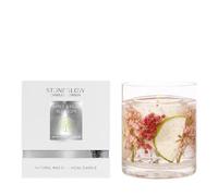 Stoneglow Nature's Gift Collection - Apple & Pear Blossom Scented Gel Candle - Pink