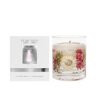 Stoneglow Nature's Gift Geranium Rosa Scented Gel Candle Vase Tumbler 140g