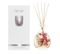 Stoneglow Nature's Gift Collection - Pink Pepper Flowers 180ml Scented Reed Diffuser - Pink
