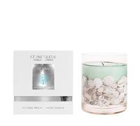 Stoneglow - Ocean Gel Scented Candle Large (Blue with Shells)