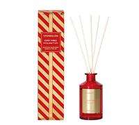 Stoneglow Seasonal Collection - Cosy Vibes - Nutmeg, Ginger & Spice Scented Reed Diffuser 100ml Red