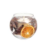 Stoneglow Seasonal Collection - Festive Wishes - Orange, Cinnamon, Clove Natural Wax Fishbowl