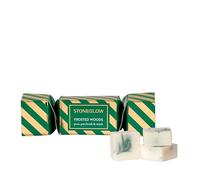 Stoneglow Seasonal Collection - Frosted Woods Cracker - Pear, Patchouli & Musk - Botanical Soy Wax Melts x 3