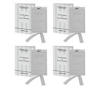 Stoneglow Set of 4 Silver Birch and Black Pepper Perfume Card Scented Sachet With Hanging Ribbon
