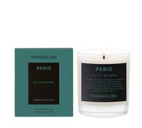 Stoneglow The Explorer Collection - Paris 200 Grams Scented Candle - Tuberose, Rose, Peony (Green)
