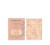 Stoneglow - The Walled Garden - Ginger Lily - Lily | Magnolia | Ginger - Scented Botanical Soy Wax Melt Snap Bar (100 x 75 x 9mm) Highly Fragranced, Soy Wax, Peach Colour