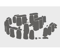 STONEHENGE (A4) Airbrush, Paint Stencil, Genuine Mylar Re-Useable 125 micron