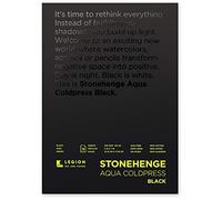 Yupo Paper Stonehenge Aqua 5X7 Black 140#, Paper, 5 x 7
