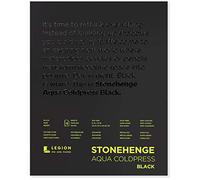 Stonehenge Aqua 8X10 140#, Paper, Black 140lb, One Size