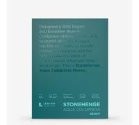 Stonehenge : Aqua Heavy Watercolour Paper Block : 300lb (600gsm) : 9x12in : Cold Pressed : Not