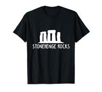 Stonehenge England Stones Archaeologist World Wonder Gift T-Shirt