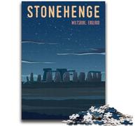 Stonehenge Jigsaw Puzzles for Teenagers, Challenging Game And Family Play Artists Collection, Fine Art for Age 14 Years Up 2000pcs (70x100cm)