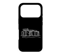 Stonehenge Line Art History Buff Case for iPhone 17 Pro