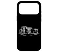 Stonehenge Line Art History Buff Case for iPhone 17 Pro Max