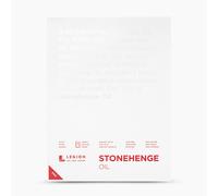 Stonehenge : Oil Pad : 140lb (320gsm) :12 Sheets : 9inx12in : White