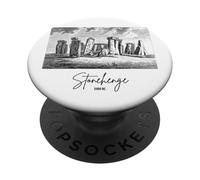 Stonehenge Souvenir England Great Britain Heritage Art PopSockets Adhesive PopGrip