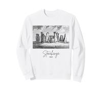 Stonehenge Souvenir England Great Britain Heritage Art Sweatshirt