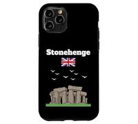 Stonehenge souvenir mysterious prehistoric monument UK flag Case for iPhone 11 Pro