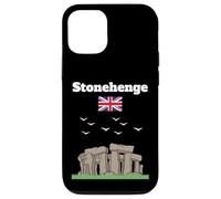 Stonehenge souvenir mysterious prehistoric monument UK flag Case for iPhone 12/12 Pro