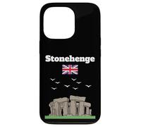 Stonehenge souvenir mysterious prehistoric monument UK flag Case for iPhone 13 Pro