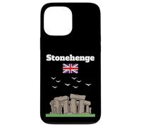 Stonehenge souvenir mysterious prehistoric monument UK flag Case for iPhone 13 Pro Max