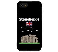 Stonehenge souvenir mysterious prehistoric monument UK flag Case for iPhone SE (2020) / 7 / 8