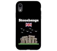 Stonehenge souvenir mysterious prehistoric monument UK flag Case for iPhone XR