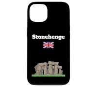 Stonehenge trip souvenir ancient stone circle lover UK flag Case for iPhone 13