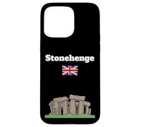 Stonehenge trip souvenir ancient stone circle lover UK flag Case for iPhone 15 Pro Max