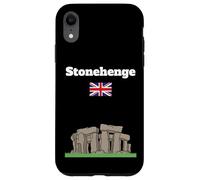Stonehenge trip souvenir ancient stone circle lover UK flag Case for iPhone XR