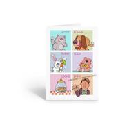 Stonehouse Collection Funny Father’s Day Greeting Card - “We Saved the Best for Last” - 5x7” with Envelope - Cute Child’s Favorite Things Theme (Best Dad)