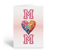 Stonehouse Collection Happy Mother’s Day Greeting Card, Love Mom Single Card with Envelope - Celebrate with Love - Made in USA (MOM)