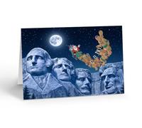 Stonehouse Collection Mount Rushmore Christmas Card