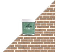 StoneLux® Brick Coating - Textured Brick Effect Paint for Changing and Restoring Brickwork Light Buff 250ml