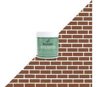 StoneLux® Brick Coating - Textured Brick Effect Paint for Changing and Restoring Brickwork Light Red 250ml