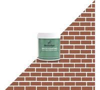 StoneLux® Brick Coating - Textured Brick Effect Paint for Changing and Restoring Brickwork Orange 250ml