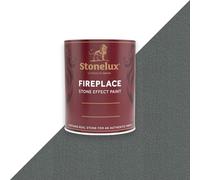 StoneLux® Fireplace Paint - Stone Effect Heat Resistant Paint for Fire Surrounds, Hearths and Inglenooks APSLEY 59 1 Litre