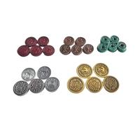 Stonemaier Games Scythe & Expeditions - 80 Metal Coins