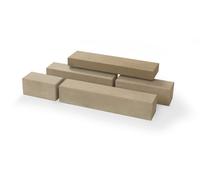 Stonemarket Avant Garde Natural Stone Walling Coping, Caramel, 500 x 136 x 50mm, Indian Sandstone