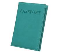 StoneMaxi Passport Cover UK Waterproof Passport Holder Travel Accessories Passport Protector PU Leather for Travel Business Cards Credit Cards and Boarding Passes (Light Blue)