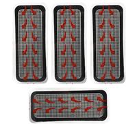 Stonenect Electrode Gel Replacement Pads Electrodes Body Pads Three-Layer Gel Pads Compatible with Slendertone Abdominal Toning Belts (4 Pack)