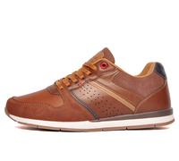 Stoneport Original Verona Memory Foam Men's Trainers B Grade Size: 8 Colour : Brown / Tan / Navy