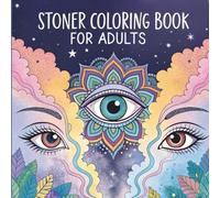 Stoner Coloring Book For Adults: 40+ Psychedelic Designs for Adults, Relaxation, Stress Relief, and Creative Fun for Weed Enthusiasts