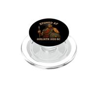 Stoner Goliath 1020 BC Bible Humor PopSockets PopGrip for MagSafe